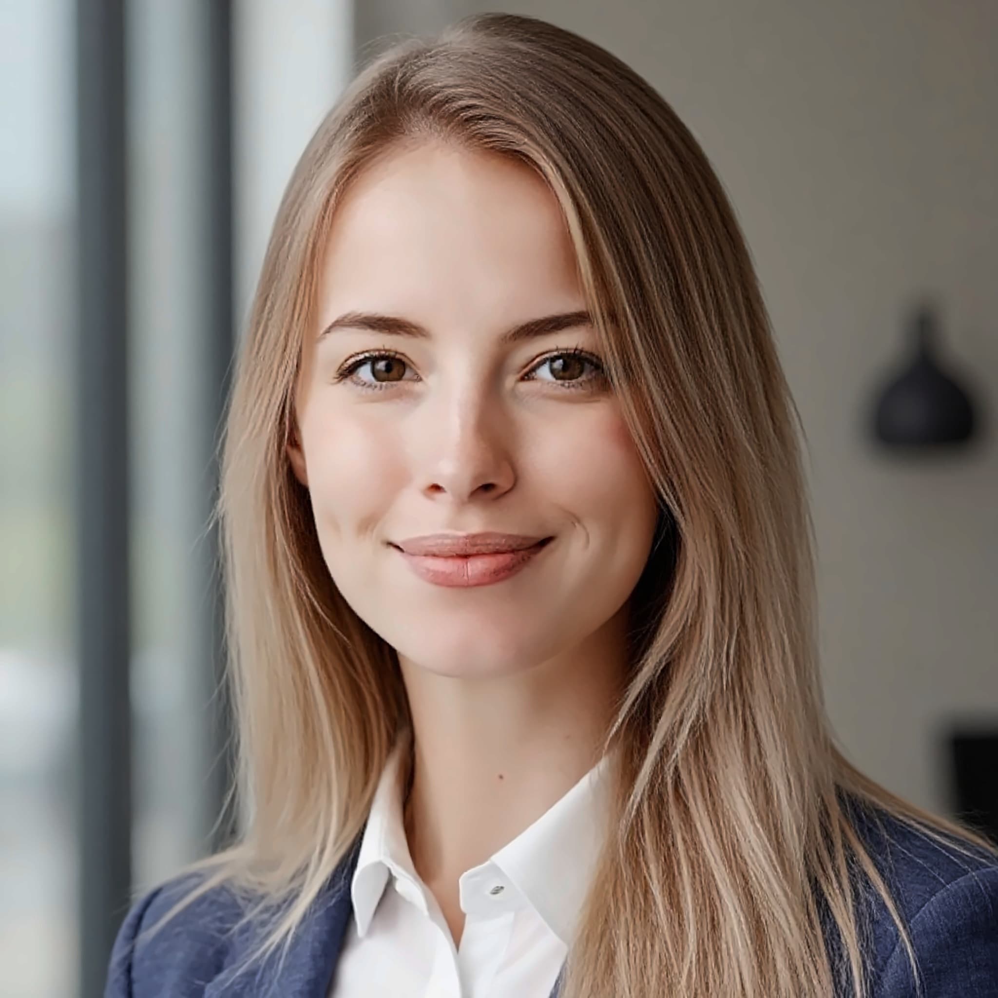 AI-generated professional headshot for Customer 1